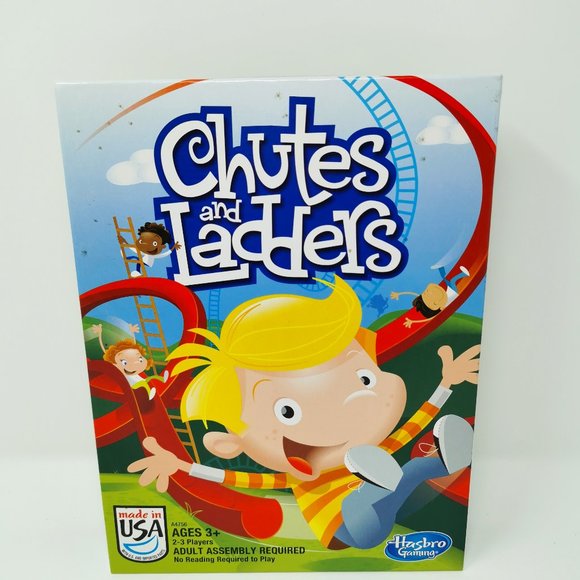 Hasbro Chutes and Ladders Board Game - Picture 1 of 6